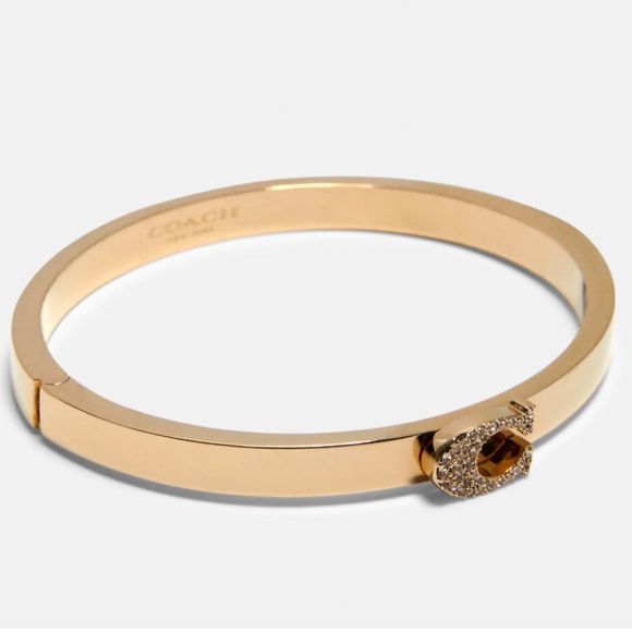 NWT gold Coach bracelet - Picture 1 of 5